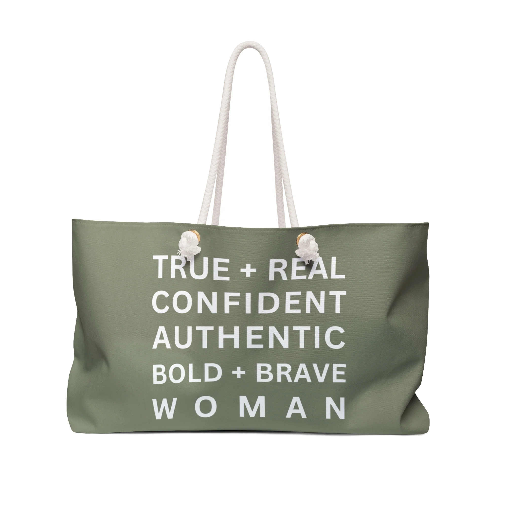 TRUE + REAL CONFIDENT AUTHENTIC BOLD + BRAVE WOMAN